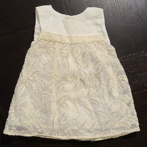 Mayoral baby white party dress 6-9 months